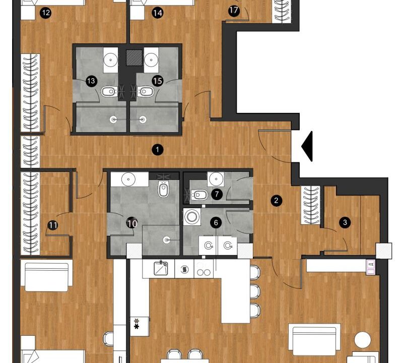 ПросторенчетиристайниапартаментвЕмералдАпартментспредАкт16вМанастирскиливади-Изток-1