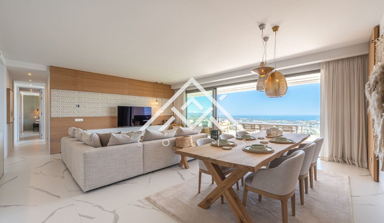 Роскошные апартаменты с тремя спальнями в Бенахависе-7