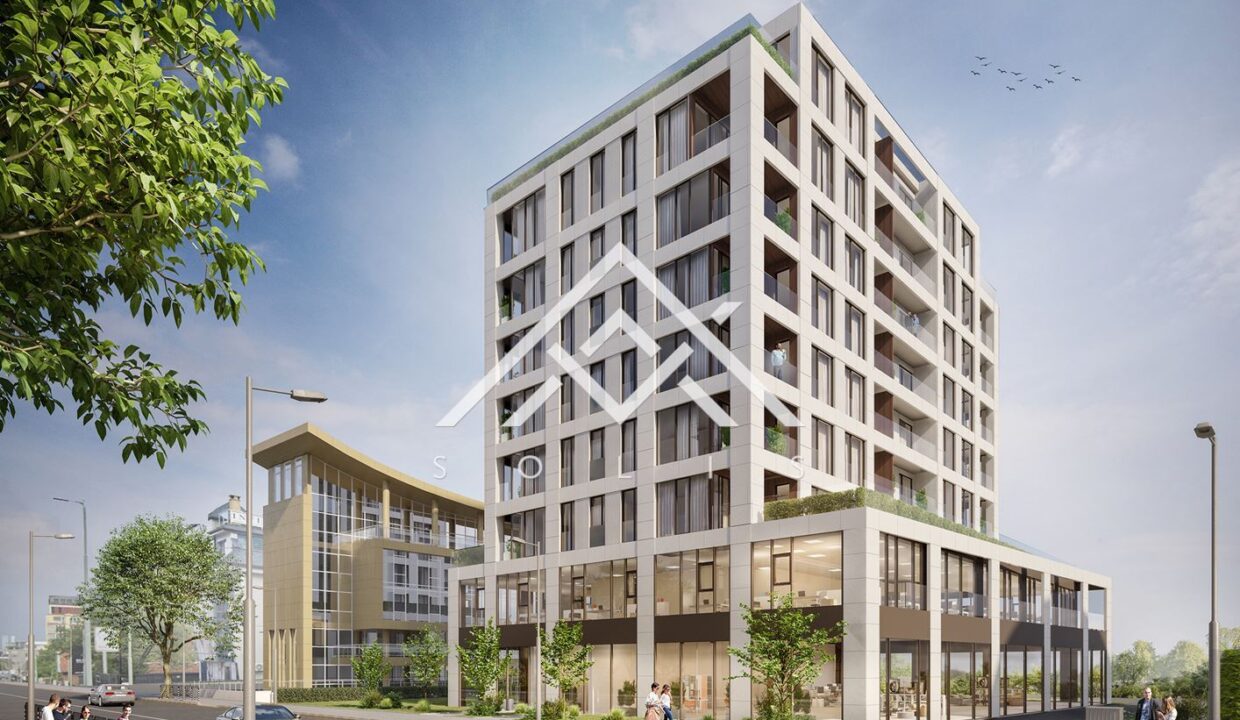 Two-bedroom apartment in a new building with Act 14. "Cross Wada-1