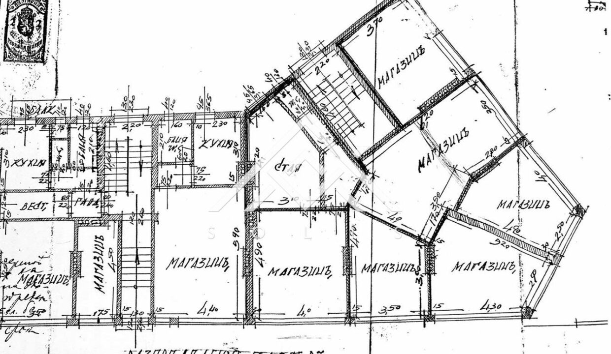Магазин с лице на две улици под наем в кв. Яворов-5